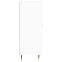 Dressoir 69,5x34x90 cm bewerkt hout wit - thumbnail