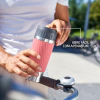 Tefal Travel Mug Easytwist Isoleerbeker 0.36L Koraalrood - thumbnail
