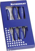 Promat/Tecwerk Schroevendraaierset | 7-delig sleuf / PH / PZD | 3-componentengreep | ronde kling - 4000827129 - thumbnail