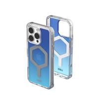 Urban Armor Gear Plyo Backcover Apple iPhone 16 Pro Blauw, Transparant Inductieve lading, MagSafe compatible, Stootbestendig - thumbnail