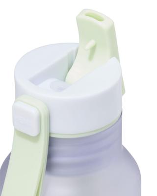 HEMA Waterfles met rietje 600ml lavendel (lavendel)