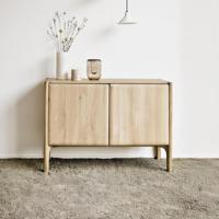 Ethnicraft Dressoir 'PI' Geolied Eikenhout, 119cm - thumbnail