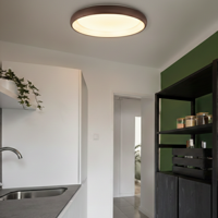 Lyora PlafondlampAlbi koffie bruin Ø 61cm - 8105612 - thumbnail