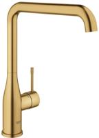 Grohe Keukenkraan Essence Mengkraan met Hoge Uitloop Cool Sunrise Geborsteld - thumbnail