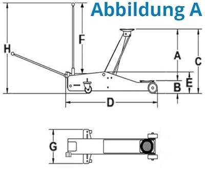 GÜDE GRH2/330 Verrijdbare autokrik 2 t Werkhoogte: 135 - 330 mm GÜDE GRH2/330 Verrijdbare autokrik 2 t Werkhoogte: 135 - 330 mm
