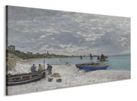 Schilderij - Claude Monet, The Beach at Sainte-Adresse, 1867, Premium print - thumbnail