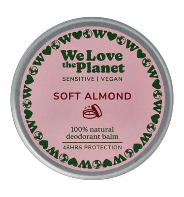 We Love The Planet Soft Almond Deodorant Balm