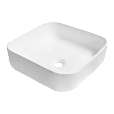 BRAUER Dew waskom - 39 rechthoekig afgerond keramiek - hoogglans wit WK-DE39RAHW BRAUER Dew waskom - 39 rechthoekig afgerond keramiek - hoogglans wit WK-DE39RAHW