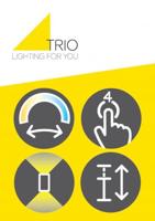 Trio Unieke hanglampHelios geborsteld metaal - 343310105 - thumbnail