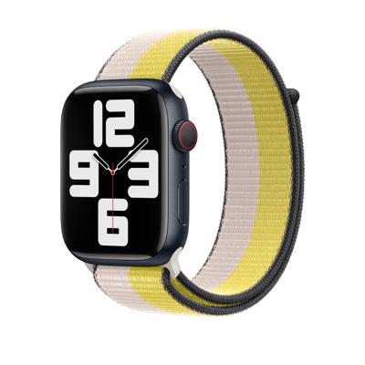 Apple Sport Loop Apple Watch 42mm / 44mm / 45mm / 49mm Oat Milk / Lemon Zest