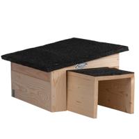 Esschert Design houten egelhuis 27 x 36 x 20cm - thumbnail