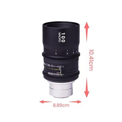 Tokina Cinema 100mm AT-X Macro T2.9 vaste Prime voor Canon EF Mount Camera's, Black (TC-M100C)