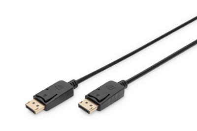 Digitus AK-340100-030-S DisplayPort-kabel DisplayPort Aansluitkabel DisplayPort-stekker, DisplayPort-stekker 3.00 m Zwart Digitus AK-340100-030-S DisplayPort-kabel DisplayPort Aansluitkabel DisplayPort-stekker, DisplayPort-stekker 3.00 m Zwart