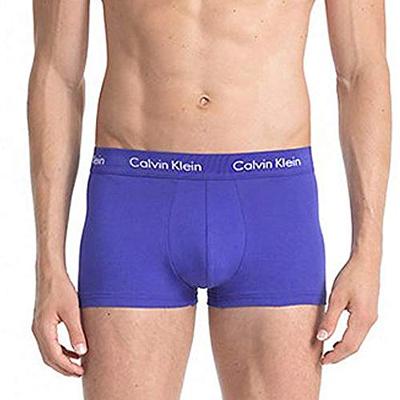 Calvin Klein - 3p Low R Trunk - Cotton Stretch -