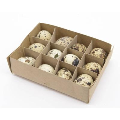 Paasdecoratie Kwarteleitjes 12st