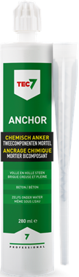 Tec7 anchor chemisch anker 280ml - 610148000