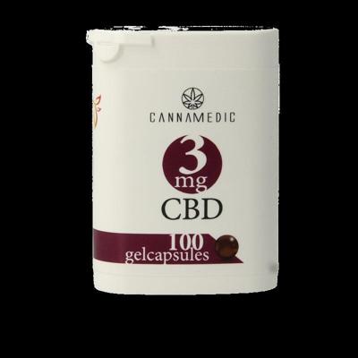 Cannamedic Cbd Capsules No.8 (3 Mg Cbd Per Capsule) (100ca)