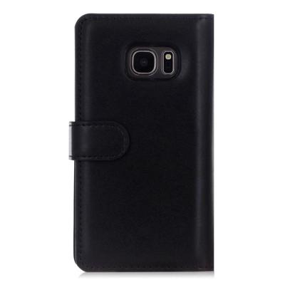 Voor de Galaxy S7 met platbinding textuur rits horizontale Flip lederen draagtas met afneembare terug beschermhoes & kaartsleuven & Wallet(Black) Voor de Galaxy S7 met platbinding textuur rits horizontale Flip lederen draagtas met afneembare terug beschermhoes & kaartsleuven & Wallet(Black)