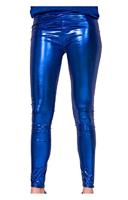 Legging Metallic Blauw - thumbnail