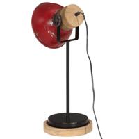 VidaXL Bureaulamp 25 w e27 17x17x50 cm verweerd rood - thumbnail