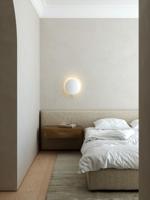Wandlamp wit schakelaar E27 fitting diffuus licht Design For the People Spargo - thumbnail