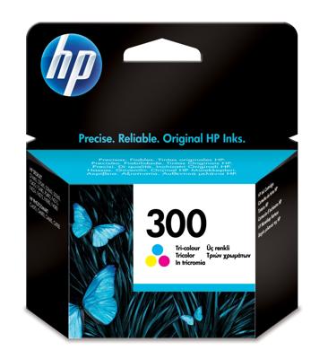 Originele HP 300 drie-kleuren inktcartridge voor HP DeskJet F4580 en HP Photosmart C4680 / C4795 (CC643EE)