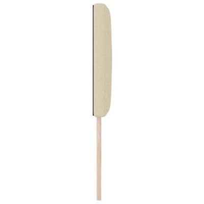 Hoofdbord met LED -striplichten met hoofdeinde Crème 80 cm Stof