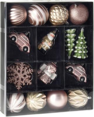 Xmas Hangdeco Set 20Pcs Pink kerst Nampook - Nampook