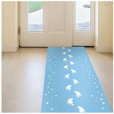 Baby Blauwe Geboorte Loper - 2,5 meter