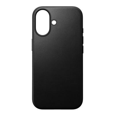 Nomad Modern lederen hoesje iPhone 17 - Black