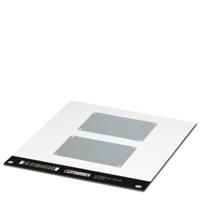 Phoenix Contact 0831619 LS-EMSP-AL (90X60) Apparaatmarkering Montagemethode: Schroeven, Nieten Aluminium Aantal markeringen: 10 5 stuk(s) - thumbnail