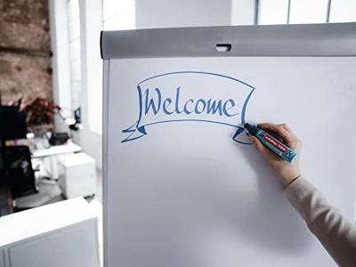 Edding 4-388001 Flipchartmarker Flipchartmarker Beitelpunt 4 - 12 mm Zwart 1 stuk(s)