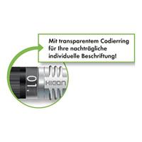 Hicon HI-J63MP-B Jackplug 6,35 mm Stekker, recht Aantal polen: 2 Mono Zwart 1 stuk(s) - thumbnail