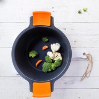 Pan met Glazen Deksel BRA A270328 Zwart Ø 28 cm - thumbnail