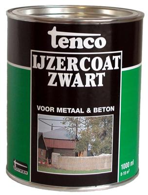 Tenco ijzercoat zwart 2.5ltr Tenco ijzercoat zwart 2.5ltr