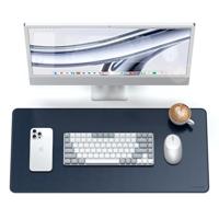 Satechi Vegan-lederen premium desk mat - Blue - thumbnail