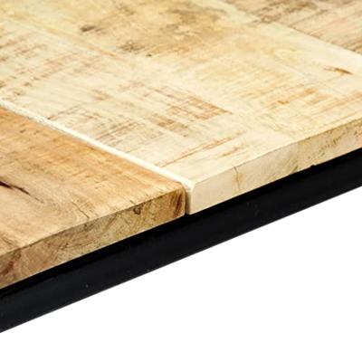 Eettafel 140x70x75 cm massief ruw mangohout