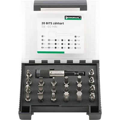 Stahlwille 1204/21-2 BIT-SET IN KUNSTSTOFFBOX 96080122 Bitset Stahlwille 1204/21-2 BIT-SET IN KUNSTSTOFFBOX 96080122 Bitset