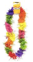 Tropical Hawaiikrans met tinsels - thumbnail