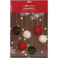 Creativ Company Kerstballen, d 6 cm, 6 stuk/ 1 doos - thumbnail