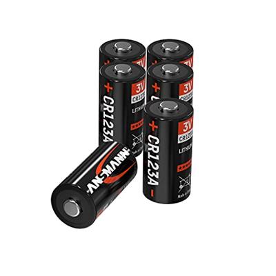 Ansmann CR123 CR123A Fotobatterij Lithium 1375 mAh 3 V 6 stuk(s) Ansmann CR123 CR123A Fotobatterij Lithium 1375 mAh 3 V 6 stuk(s)