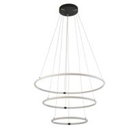 Searchlight HanglampRevolve vide 3-rings zwart - 40176-3BK - thumbnail