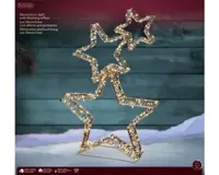 Lumineo microled ster 10x51x80cm-350l warm wit - thumbnail