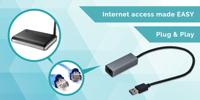 i-tec USB 3.0 Metal Gigabit Ethernet Adapter - thumbnail