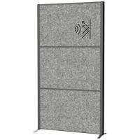 Maul 9601089 Scheidingswand Donkergrijs, Antraciet - thumbnail