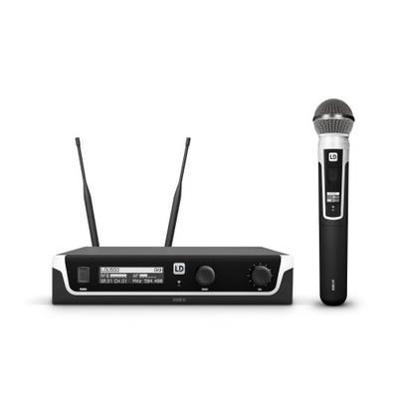 LD Systems U500 serie HHC draadloos UHF Condensator microfoon systeem