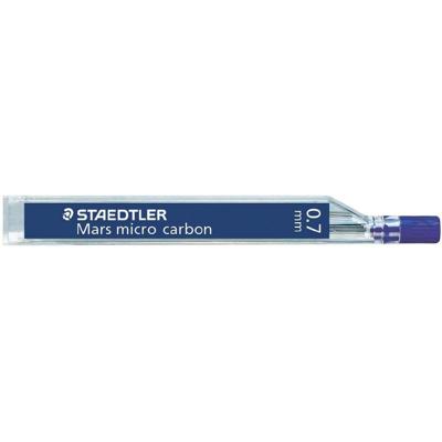 Staedtler Mars micro potloodstiften, 0,7 mm, HB, etui van 12 stuks