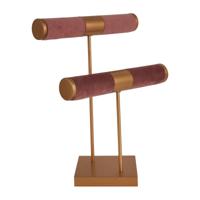 Sieradenrek - roze - 21x26.5x13.5 cm - thumbnail