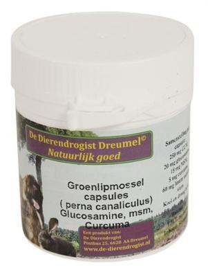 DIERENDROGIST GROENLIPMOSSEL MET GLUCOSAMINE / MSM / CURCUMA 50 ST DIERENDROGIST GROENLIPMOSSEL MET GLUCOSAMINE / MSM / CURCUMA 50 ST