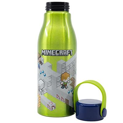 Minecraft Aluminium Drink Bottle - In the Mines Minecraft Aluminium Drink Bottle - In the Mines